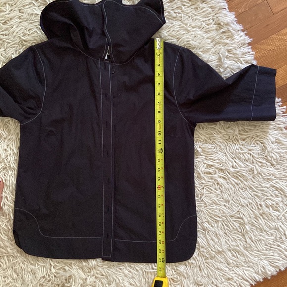 Ganni black cotton poplin top - Picture 11 of 11